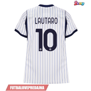 Lacne Ženy Futbalové dres Inter Milan Lautaro Martinez #10 2026-27 Krátky Rukáv - Preč